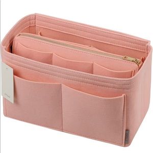 Purse Organizer, Tote Organizer  (Brush Pink, X-Large)